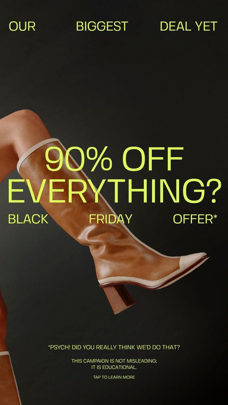 Original boot promotion poster uploaded as the source input